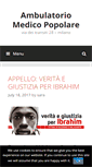 Mobile Screenshot of ambulatoriopopolare.org
