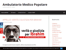 Tablet Screenshot of ambulatoriopopolare.org